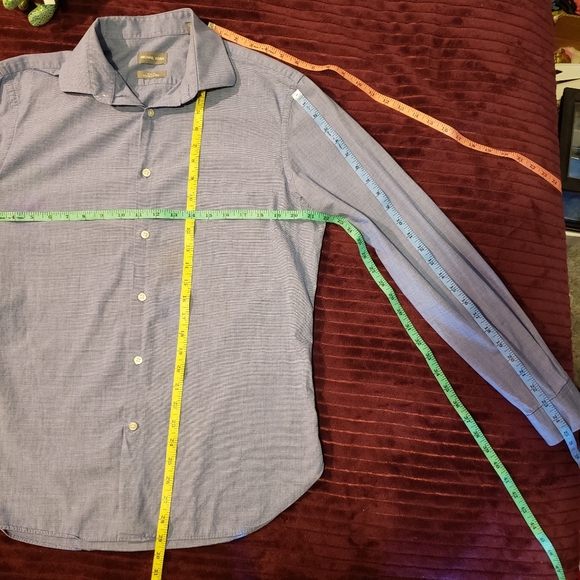 Michael kors mens slim fit 16 34/35 button down - Picture 5 of 11